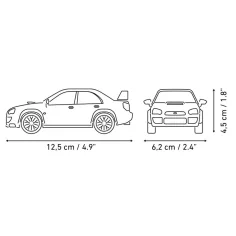 COBI: Subaru Impreza WRC 2004 автомобилен конструктор (24652) изображение 4
