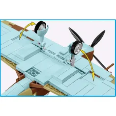 COBI: Supermarine Spitfire Mk. IXe самолет строителен комплект (5764) изображение 6