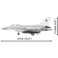 COBI: Въоръжени сили F-16AM Fighting Falcon конструктор (5893) изображение 6