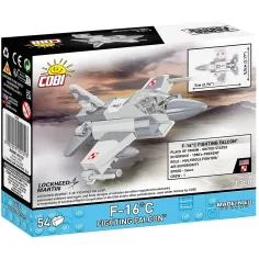 COBI: Въоръжени сили F-16C Fighting Falcon конструктор (5929) изображение 4