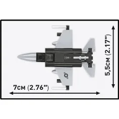 COBI: Въоръжени сили F-16D Fighting Falcon конструктор (5941) изображение 4