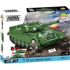 COBI: Въоръжени сили T-72 (Източна Германия/Съветски) танк конструктор (2625)