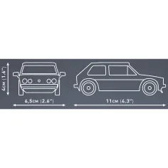 COBI: Volkswagen Golf GTI конструктор (24614) изображение 4