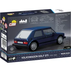 COBI: Volkswagen Golf GTI синя строителна играчка (24615) изображение 3