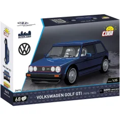COBI: Volkswagen Golf GTI синя строителна играчка (24615)