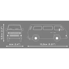 COBI: Volkswagen T3 автомобилен конструктор (24634) изображение 4