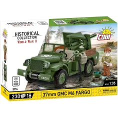 COBI: WW II 37mm GMC M6 Fargo строителен комплект (3116)