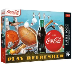 Coca-Cola освежаващият момент 1000бр. Премиум плюс качество пъзел - Trefl