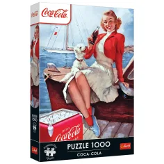Coca-Cola плажен отдих 1000 части Промо плюс качество пъзел - Trefl