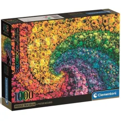 Colorboom Collection: Цветен вихър 1000 части пъзел - Clementoni