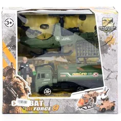 Combat Force 9 Военен комплект за игра с камион