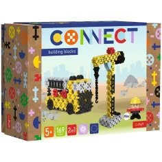 Connect: Строителен комплект 169 части - Trefl