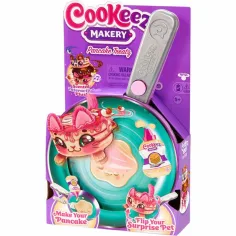COOKEEZ Makery: Pancake Treatz тиган за палачинки комплект за игра с изненада плюшено животно