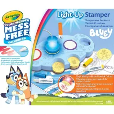 Crayola: Color Wonder Bluey Светеща магическа печатна комплектация изображение 1