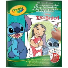 Crayola: Лило и Стич оцветяваща и стикерна книжка