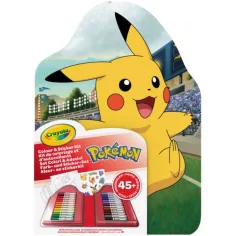 Crayola: Pokémon креативен комплект с стикери