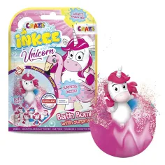 Craze Inkee: Веганска бомба за баня с изненада фигура на еднорог