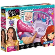 Crazy Chic Glitter Pen комплект за блестящи нокти - Clementoni
