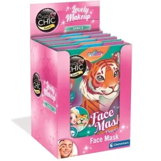 Crazy Chic: Красиви животински маски за лице в различни варианти 1бр - Clementoni