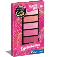 Crazy Chic: Lovely Make-Up розова сила сенки 1бр - Clementoni