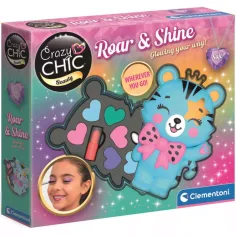 Crazy Chic: Roar & Shine комплект за грим с форма на тигър - Clementoni изображение 1