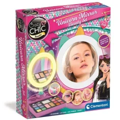 Crazy Chic: Светещо огледало за грим с еднорог - Clementoni