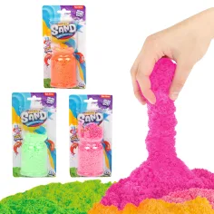 Crazy Sand кинетичен пясък в различни цветове 25 г 1 бр