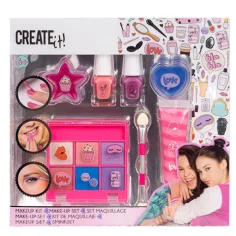 Create It!: 8-брой комплект за грим в розово