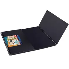 Creative Kids: Черен креативен албум 30x30см