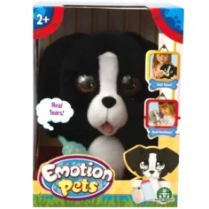 Cry Pets: Плачещо черно кученце плюшена играчка
