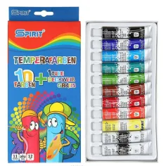 Цветен комплект темпери 11x12ml