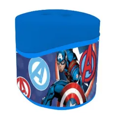 Точилка Avengers с пластмасов контейнер и 2 отвора с мотив на Капитан Америка изображение 2