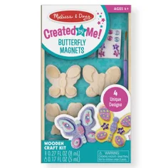 Дървен магнит за хладилник с пеперуди - Melissa & Doug