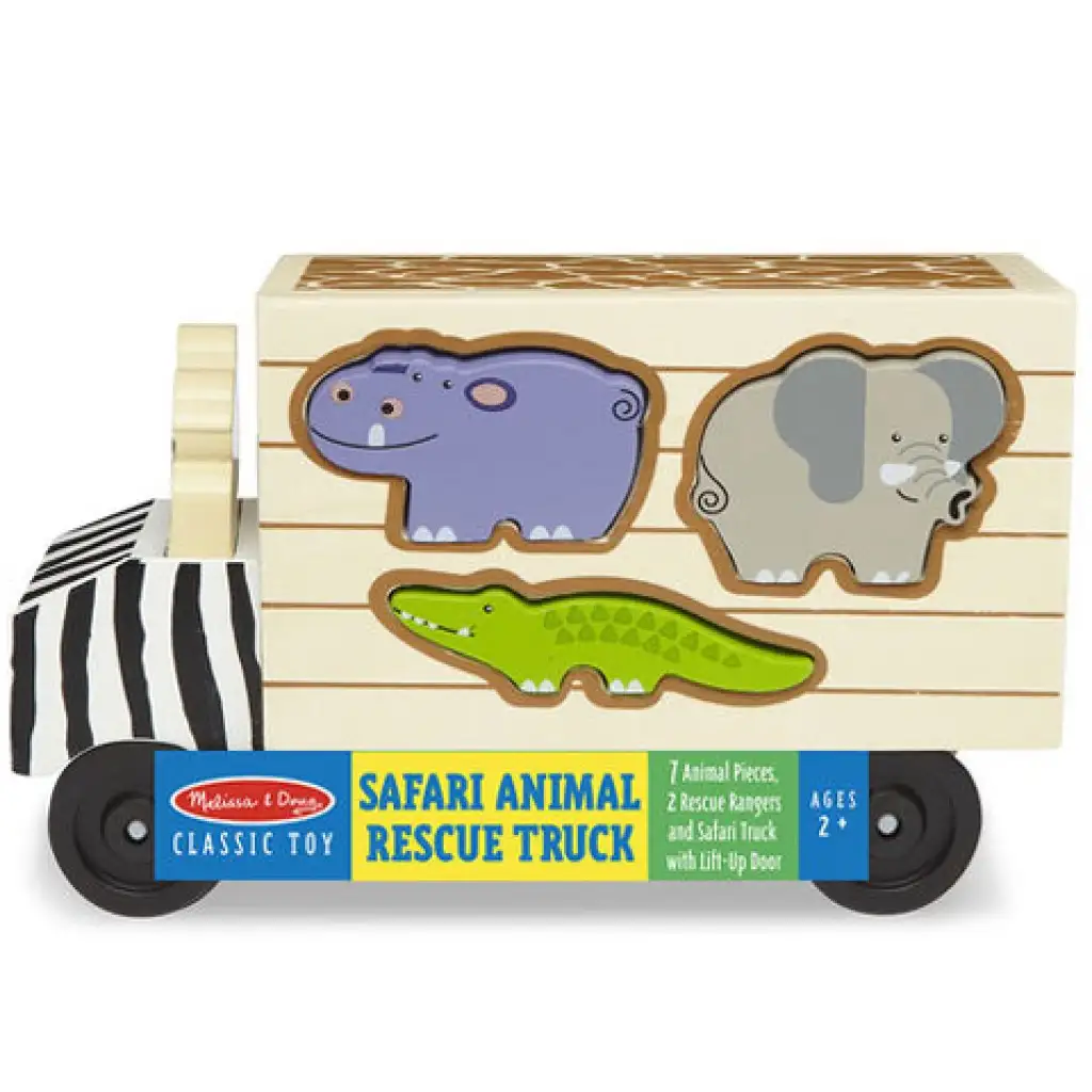 Дървена игра с животински форми - Melissa & Doug