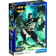 DC Comics Batman в дъжда 500 части пъзел - Clementoni