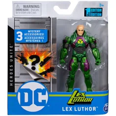 DC Comics: Фигура на Лекс Лутор 10 см с изненадващи аксесоари - Spin Master