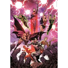 DC Comics: Пъзел на Лигата на справедливостта 1000 части Compact 50x70cm - Clementoni изображение 2