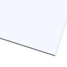 Декоративна картонена хартия бяла 50x70см