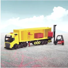 DHL Камион с светлина и звук - Dickie Toys изображение 3