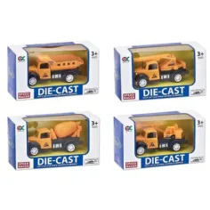 Die-Cast Classics: Строителни камиони в различни варианти 1/55