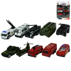 Die-Cast: Комплект за полицейски коли в два варианта