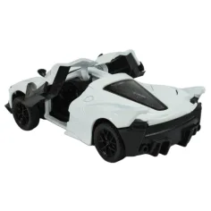 Die-Cast: Метален луксозен спортен автомобил с отварящи се врати, в различни варианти 12см 1бр изображение 17