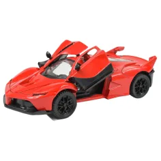Die-Cast: Метален луксозен спортен автомобил с отварящи се врати, в различни варианти 12см 1бр изображение 2