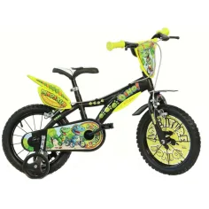 Диносаурска приключенска детска колело размер 14 - Dino Bikes велосипед