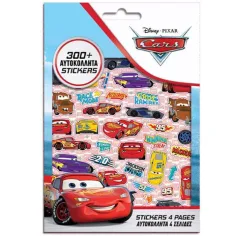 Disney: Автомобили 300 части стикер комплект