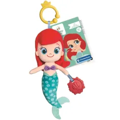 Disney Baby Ariel плюшена фигура с дрънкалка 33см - Clementoni изображение 1