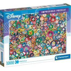 Disney герои 1000 части невъзможен пъзел - Clementoni