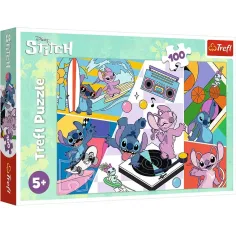 Disney Lilo & Stitch спомени 100 части пъзел - Trefl