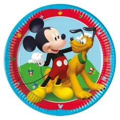 Disney Мики Маус 8бр. хартиени чинии комплект 20см