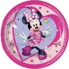 Disney Мини Маус 8бр. комплект хартиени чинии 20см